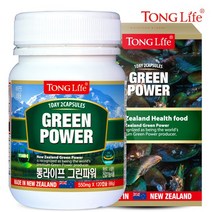 통라이프 그린파워 66g, 1개, 120정