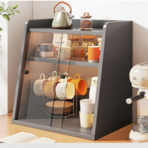 디저트 쇼케이스 베이커리 카페 쿠키 빵진열장 수납장, 한겹 흰색 60x34x32xcm 리얼 아크릴