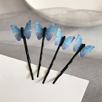 나비헤어핀 나비머리핀 나비실핀