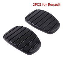 브레이크 패드 교체 디스크 1 쌍 클러치 고무 페달 교체 커버 renault modus, 없음