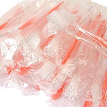 와이디무역 일회용 칫솔 OPP 100개 모텔 호텔 어매니티 팬션 마사지 세면 가방 용 여행 팬션, opp그린 100개