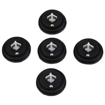 Siamp 95 95L 99T 99B 99 Duravit Laufen 화장실 비데 부착물 욕실 액세서리 용 다이어프램 입구 플로트 밸브 와셔 5 개