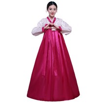 한복 추석 설날 전통 의상 스튜디오, 엘 흰색 드레스와 회색 스커트