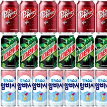 닥터페퍼 마운틴듀 암바사 355ml 24캔 12 30 캔 뚱캔 탄산 음료, 닥터페퍼 355ml 12캔
