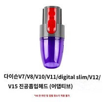 진공청소기 손쉽게 깨끗한 편리하고 효율적인 작업 가능 별빛스토어 적응 다이슨 다이슨 진공 청소기 액세서리 V7V8V10V11V15 펌핑 백 진공 흡입 가정용, V7V8V10V11V12V15 펌핑 진공 흡입 헤더