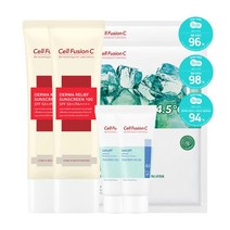 셀퓨전씨 [셀퓨전씨] 더마 릴리프 썬스크린 100 50ml+50ml, 선택완료, 선택완료, 단품없음