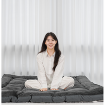 [슬립슬러] 말랑구름 애착 토퍼패드 매트리스 7CM 토퍼 4 COLORS (S SS/Q), Q
