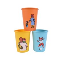 릴팡 제로퍼제로 단단한 피크닉 3P컵 ZR7211, 단품, 1개