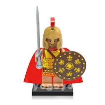 요고요 블록 XINH 중세기사 스파르타 로마전사 이집트전사 피규어, 650 로마 지휘관