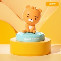 카카오프렌즈 차량용 방향제 귀여운 캐릭터 라이언 어피치 자동차 디퓨저 차꾸미기, 라이언-차량용방향제, 1개