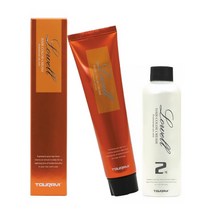 [뚜라비] 염색약 로웰 헤어 칼라 크림 150g 1제+2제 150g 세트 서울화장품 염모제 (간단한 염색 헤어 커버), 5.05 초콜릿 브라운