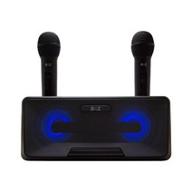 블루투스 노래방 마이크 스피커 K1010(미러볼증정), BZ-K1010C 듀얼마이크노래방