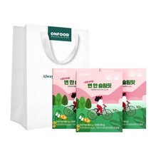 [온푸드] 변한 슬림핏 차전자피 가르시니아 스트롱 환 3박스 90포 + 쇼핑백 증정