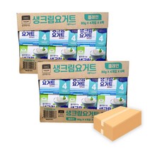 풀무원 생크림 요거트4입 6개 x 2묶음(1박스), 1박스