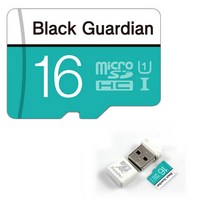 블랙가디언 자동차 블랙박스메모리카드 16G 32G 64G 128G 마이크로SD MLC, 16GB+USB리더기