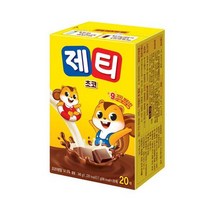 제티 쵸코렛맛 코코아분말, 17g × 20개입 × 1개