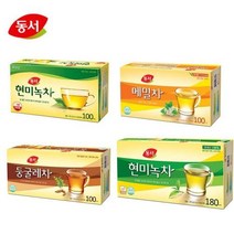 동서 현미녹차 메밀차 둥굴레차 100T 180T 티백 그린, 동서 둥굴레차100T, 둥굴레차100T