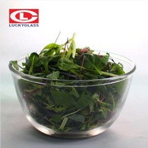 럭키글라스 글라스볼 1400ml 유리볼 과일볼 야채볼 다용도볼 샐러드볼