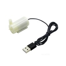 고압펌프 USB 5V 저전압 소형 워터 펌프 마이크로 미니 잠수정 매우 조용한 Usb 수경 식물 심기 공예 분수, 03 horizontal white