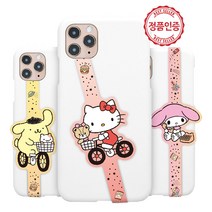 헬로키티 우주여행 핸드폰 스트랩 폰루프 핑거스트랩 우체국 정품 마이멜로디 쿠로미 리틀트윈스타 시나모롤 포차코 폼폼푸린, POCHACO