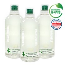 슈가버블 본(BORN) 고농축 프리미엄 아기 세탁세제 1L x3개 / 더마테스트인증