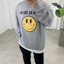 헤비 스마일 하프 맨투맨