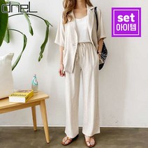 드넬 드넬 워싱린넨투피스DWZ21577A (P002078788)