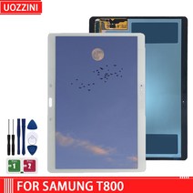 액정타블렛 그림그리는패드10.5 "삼성 갤럭시 탭 S SM-T800 T800 T805 태블릿 LCD 디스플레이 터치 스, 03 White