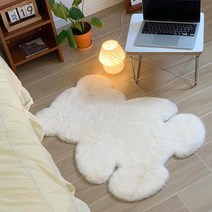 MEIISEO 러그 침실 거실 매트 곰 러그 귀여운 소품 홈인테리어
