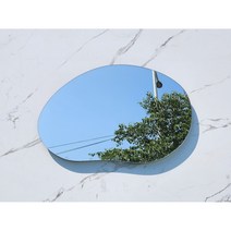 욕실 화장대 붙이는 현관 거울, 양면테이프, 세로