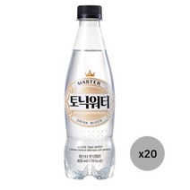 마스터 토닉워터 레귤러 400ml x 20, 상세페이지 참조
