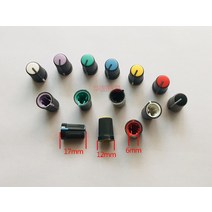 사운드 크래프트 EFX8 EFX12 FX16II 믹서 게인 고주파 저주파 효과 노브 캡 커버 14 개, [04] green