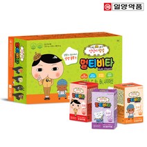 일양 키즈 종합 비타민 츄어블 60정 3개 1세트 과일맛 아연 칼슘 어린이 멀티 영양제