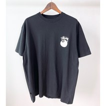 스투시 PIGMENT 8 BALL 티셔츠 ST021002 피그먼트 블랙 MENS