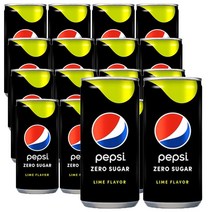 펩시 제로 슈거 라임향 210ml x 30캔