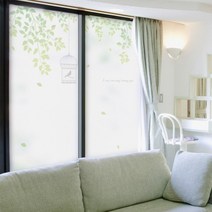 [바보사랑] ih707-네이쳐그라데이션_유리문시트지, 타입선택:A타입-오른쪽새장