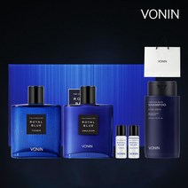 보닌 남성 기초 더캐릭터 로열블루 싱글세트(기초1세트+샴푸+쇼핑백), 단일속성