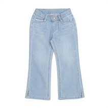 게스키즈 연청 부츠컷 데님 PT(G23KAP321)