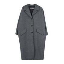 엠엠식스 메종 마르지엘라 명품MM6 여성 블랜드 울 코트 S52AA0137 S54901 001F S52AA0137S54901001F02