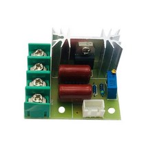 전압 조절기 SCR 전원 디밍 모터 속도 제어기 온도 전자 모듈 AC 220V 2000W, 한개옵션0