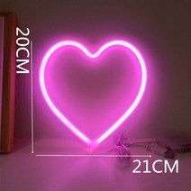 영업중 간판 led 조명 open 오픈 전광판 led 네온 조형, 등불., 후크 핑크 작은 하트 배터리 Usb 겸용