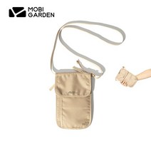둠형면탠트 원터치 돔형 면텐트MOBI GARDEN모비가든 여행 다용도 가방 크로스백 항공권 여권 핸드폰 초경, 02 Sand