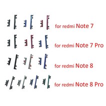 샤오미 레드미 노트 7 프로 용 전원 볼륨 버튼 8 새 하우징 프레임 On Off 푸시 사이드 키, 13 노트 8 프로 green