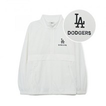 MLB 베이직 아노락(홑겹) LA (White)