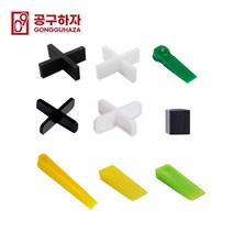 공구하자 타일 쿠사비 간격제 스페이스십자 일자 티자, 일자 쿠사비 초록색 (300개), 1개