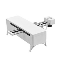 레이저각인기 450nm 40w 조각 기계 조정 가능한 초점 거리 고속 미니 cnc 조각기 커터 정확한 조각가 프린터, 5.5w, 미국 플러그