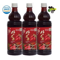 국내산 산수유청 청정지역에서 자란 산수유!! 3병 당일발송!!, 3개, 900ml
