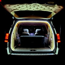 발통마켓 면발광 LED바 식빵등 5M 트렁크등 줄조명 9컬러 차박 캠핑카 LED, LED식빵등(웜화이트)2pcs, 1개
