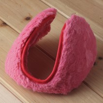온통 YEAH 양면털 방한 귀마개 핑크 여아귀마개