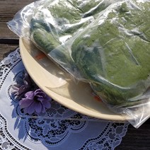 직접재배한 쑥으로 만든 쑥반죽 쑥개떡 쑥송편 500g 4개